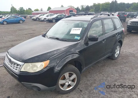 2012 Subaru Forester 2.5X from USA, damaged, VIN JF2SHBBC6CG433243